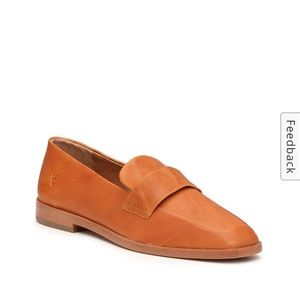 Frye square toe loafers, 9.5
